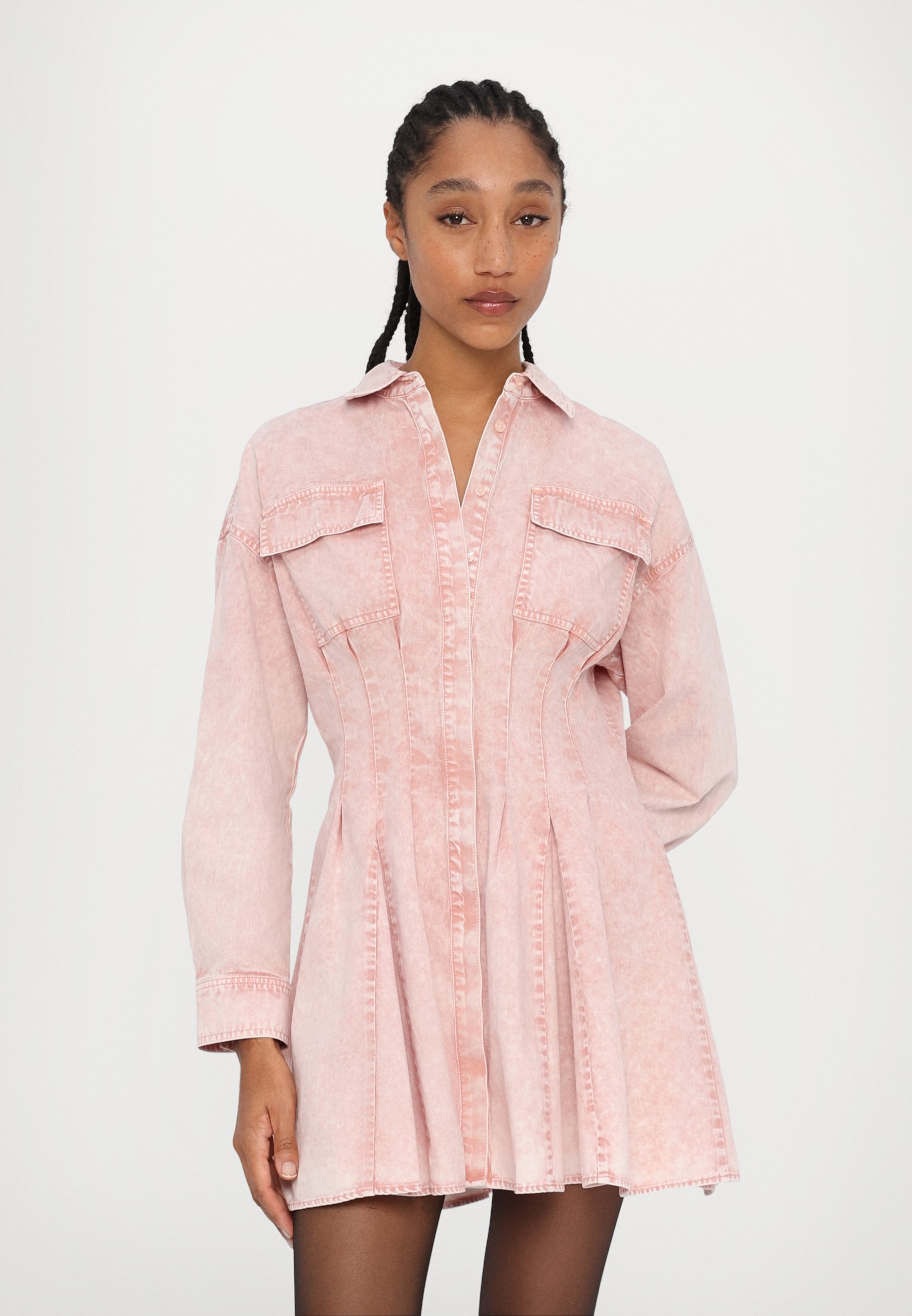 MICHAEL Michael Kors Denim dress - rosewater/light pink - Zalando.co.uk