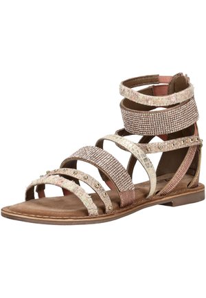 GLADIATOR STRAPS - Páskové sandály  - pink rose