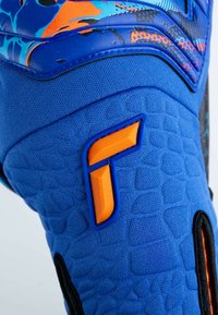 Reusch ATTRAKT FUSION - Guanti - trueblue shockingorange black