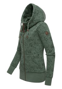Ragwear Tröja med dragkedja - green