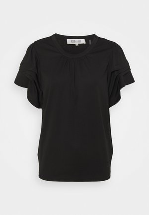HAZEL TOP - Basic T-shirt - black
