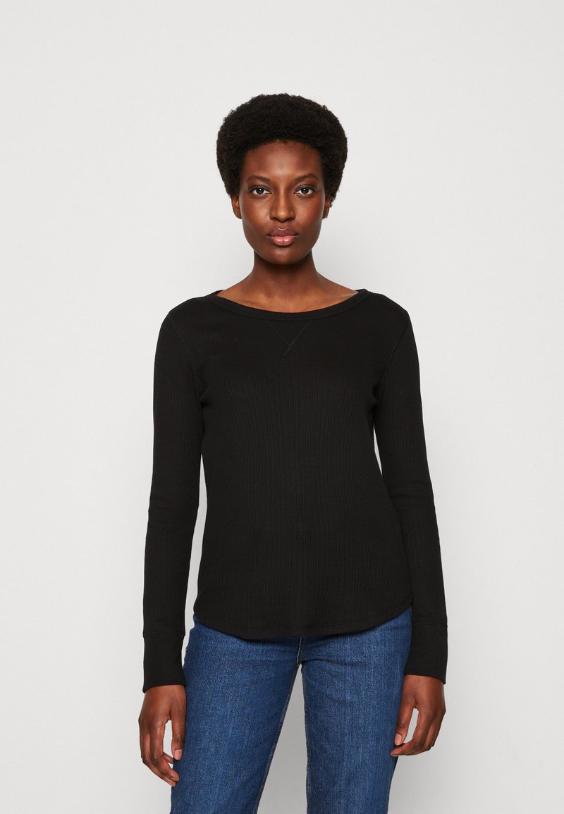 GAP Long sleeved top black Zalando.co.uk