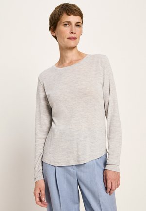 Long sleeved top - grey melange