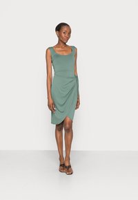 Anna Field Vestido de malha - green