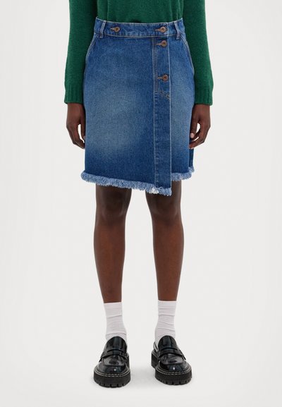Weekend Max Mara STADIO - Minifalda - blu
