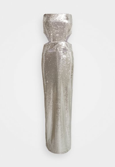Et Ochs AVA STRAPLESS CUT OUT GOWN - Ένδυση για ειδικές περιστάσεις - silver/nude