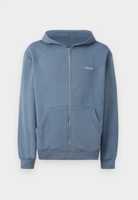 REGULAR ZIP HOODIE - Felpa con zip - blue