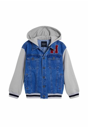 EMBROIDERY  - Chaqueta vaquera - blue