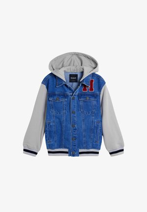 EMBROIDERY - Spijkerjas - blue