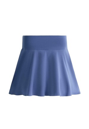 OYSHO, COMPRESSIVE SHORT - Jupe de sport - dark-blue denim