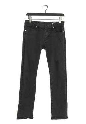 Selected Straight leg jeans - black