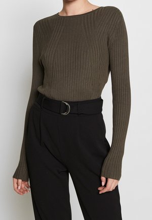 Pullover - dark green