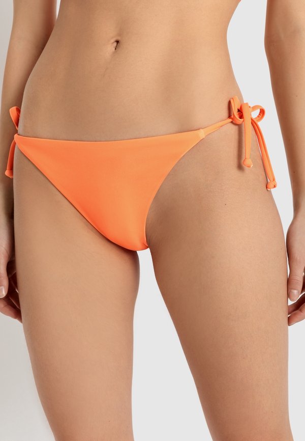 LSCN BY LASCANA PANTS BINDING - Bikini bottoms - neon orange