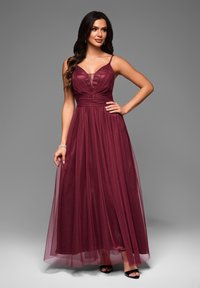 Ombre Cocktailklänning - burgundy