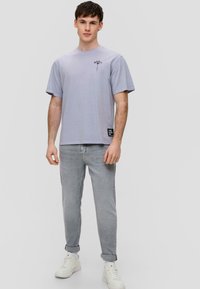 QS T-Shirt print - flieder