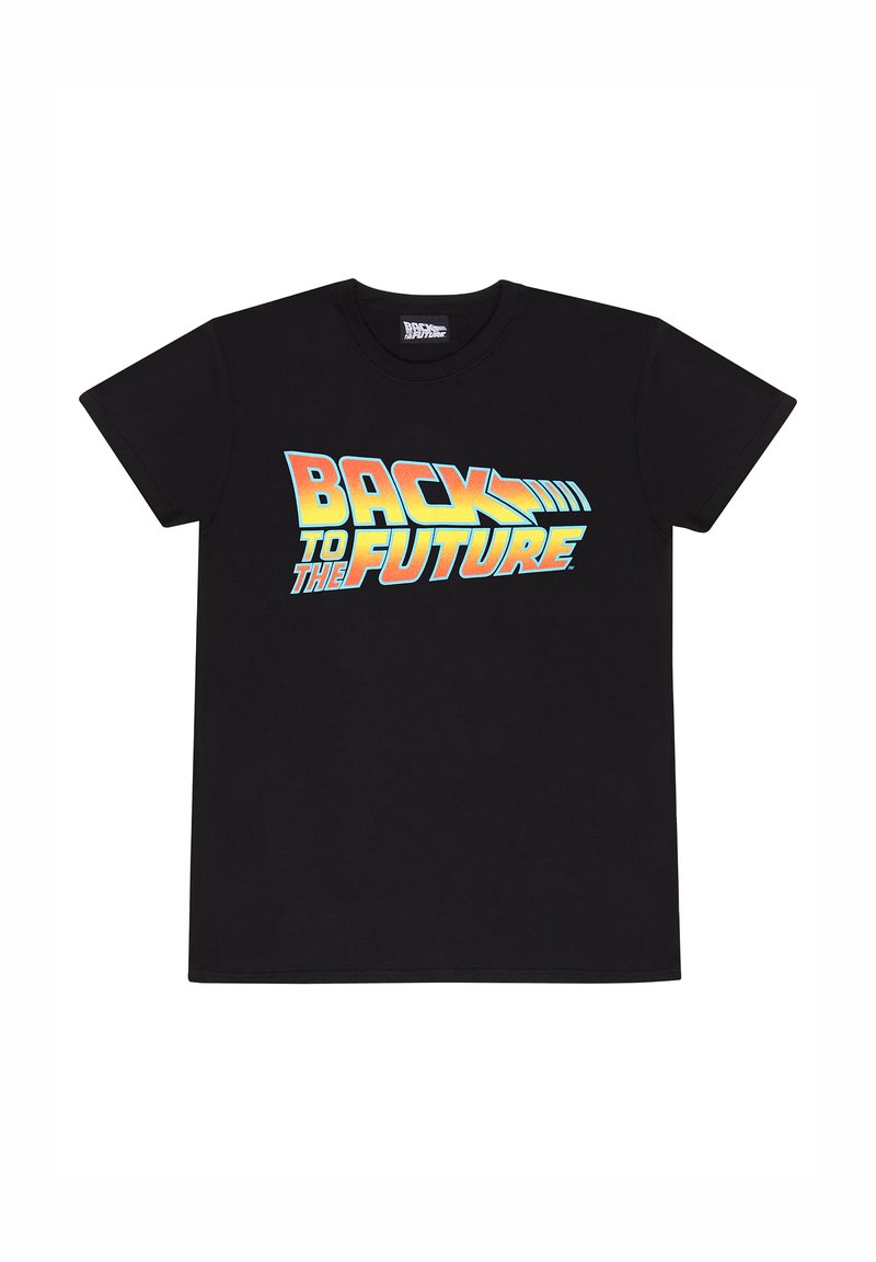 Henry Tiger BACK TO THE FUTURE VINTAGE LOGO - Triko s potiskem - black