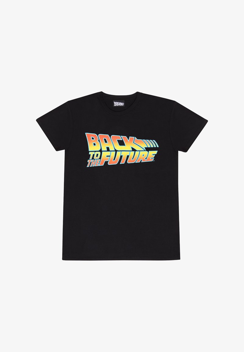 Henry Tiger BACK TO THE FUTURE VINTAGE LOGO - Triko s potiskem - black