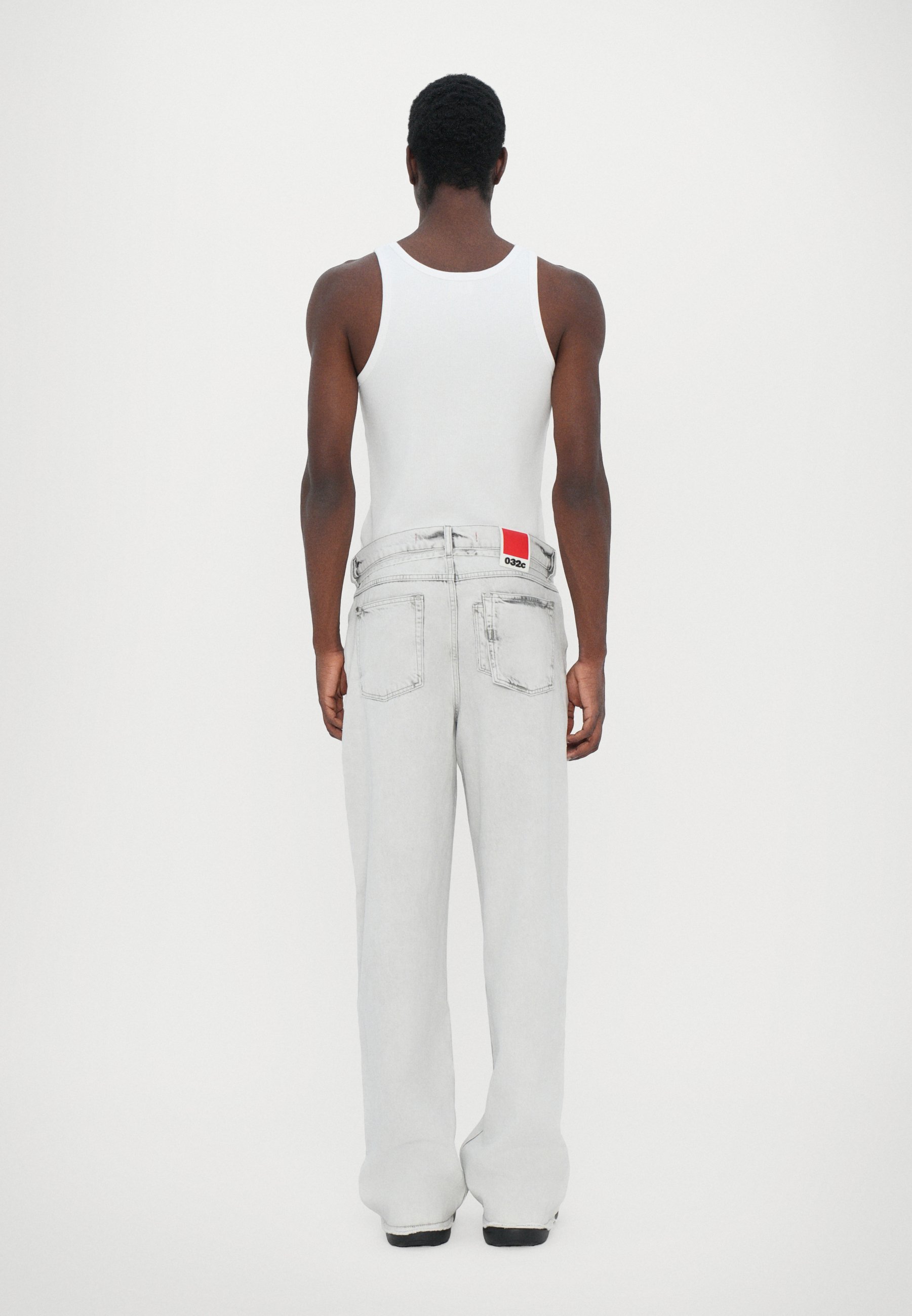 032c DOWN TO EARTH WIDE LEG UNISEX - Jeans Relaxed Fit - washed