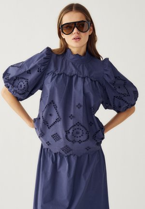 Noella N-MARILYN BLOUSE - Bluse - dusty blue