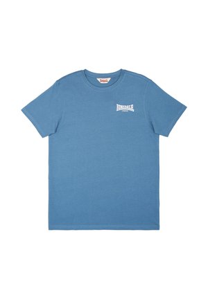 Lonsdale, SCHMALE PASSFORM ELMDON - T-shirts basic - blue/white