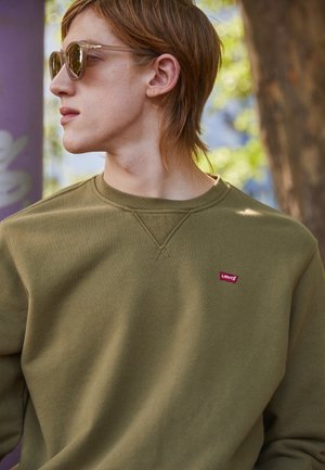 NEW ORIGINAL CREW UNISEX - Sweatshirt - martini olive