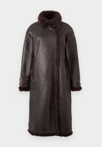 ONLJUNE BONDED COAT - Winter coat - black coffee