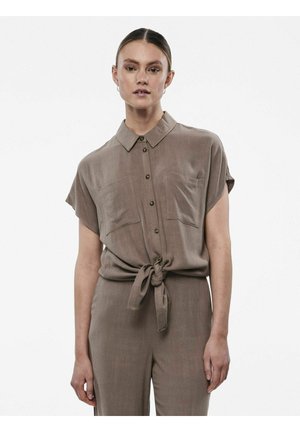 VINSTY SS TIE NOOS - Blusa - fossil