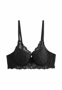 COMFORT - Trikotni modrček - black