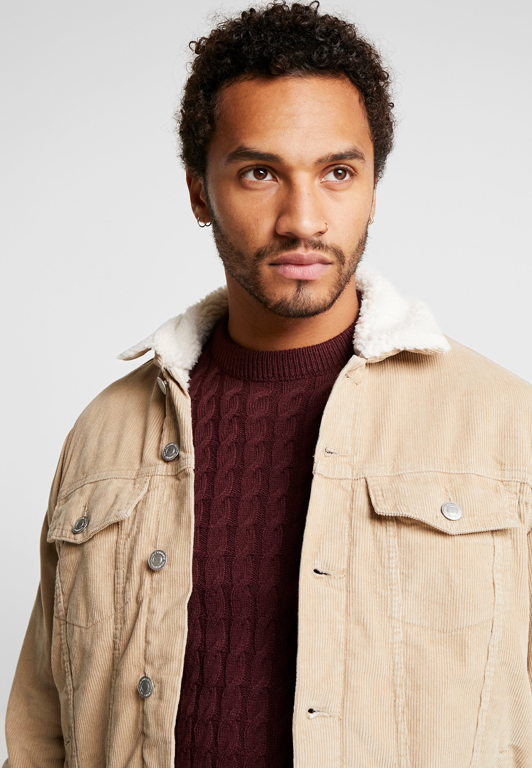 New Look BORG WESTERN Lett jakke ecru Zalando.no New Look BORG WESTERN Lett jakke ecru Zalando.no