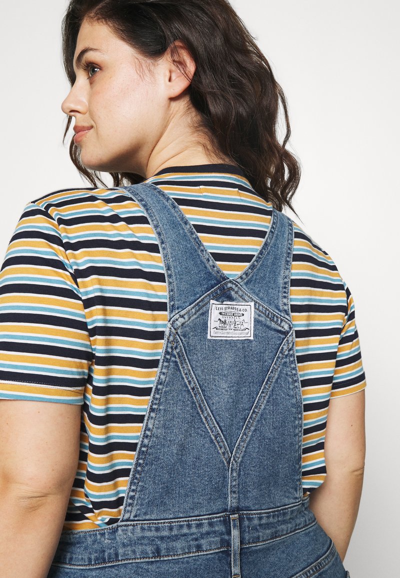 Damen Kleider | Levi's® Plus PLUS EVERYDAY OVERALL Latzhose little blue/blue denim - EL17730 Damen Kleider | Levi's® Plus PLUS EVERYDAY OVERALL Latzhose little blue/blue denim - EL17730