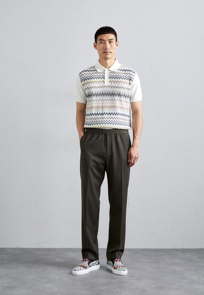 Missoni SHORT SLEEVE - Polo - multi-coloured/white base