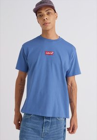 Levi's® VINTAGE FIT GRAPHIC TEE - T-shirt imprimé - federal blue