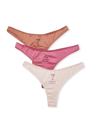 GINGER 3 PACK - Perizoma - blush