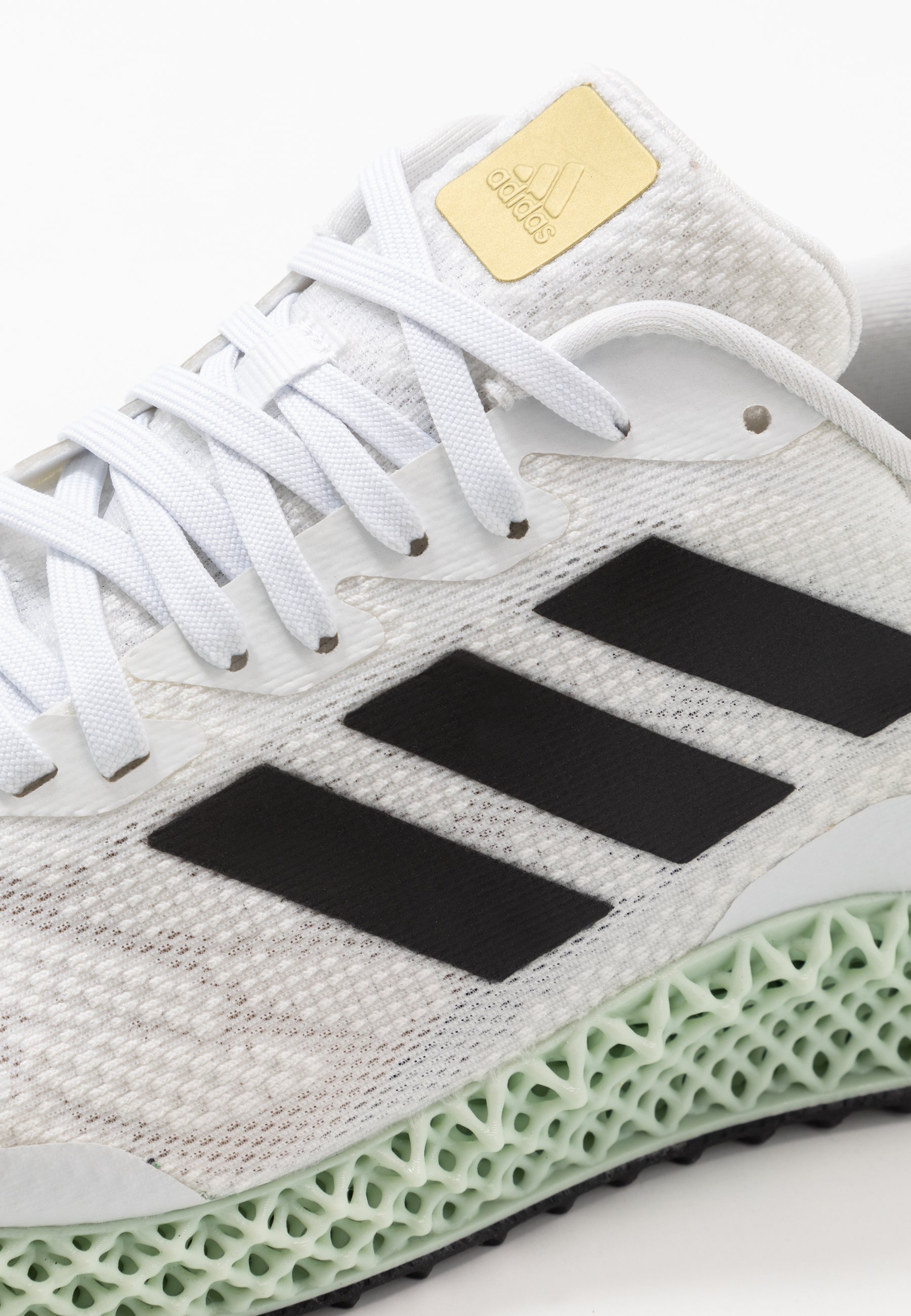 adidas Performance 4D 1.0 - Zapatillas de running neutras - footwear  white/core black/gold/blanco - Zalando.es