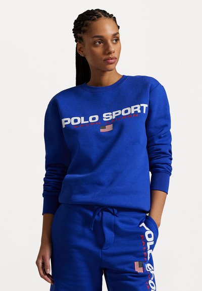 Polo Ralph Lauren POLO SPORT SWEATSHIRT UNISEX - Sweatshirt - cruise royal/white