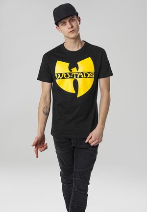 WU-WEAR LOGO - T-shirt print - black