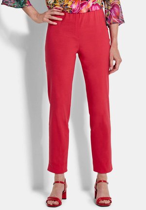 7/8-BENGALIN LOUISA MIT SCHLUPFBUND - Stoffhose - red