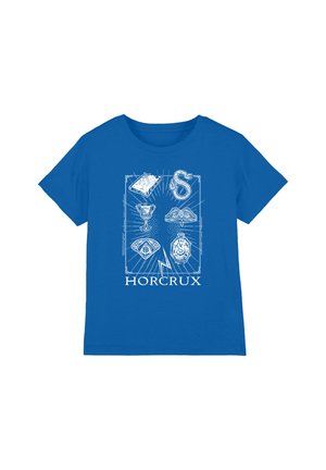 Cotton Soul, HARRY POTTER HORCRUX SYMBOLS UNISEX  - Print T-shirt - royal blue