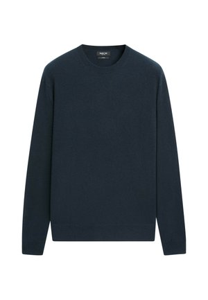 Massimo Dutti, Maglione - mottled dark blue