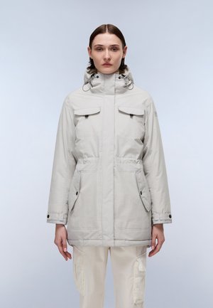 Parka - light grey solid