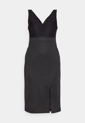 VILA, VILAYA LACE DRESS - Vestido de tubo - black