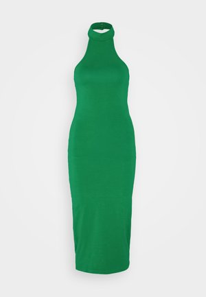 Neon & Nylon, AYA HALTER NECK LONG DRESS - Φόρεμα από ζέρσεϊ - first tee