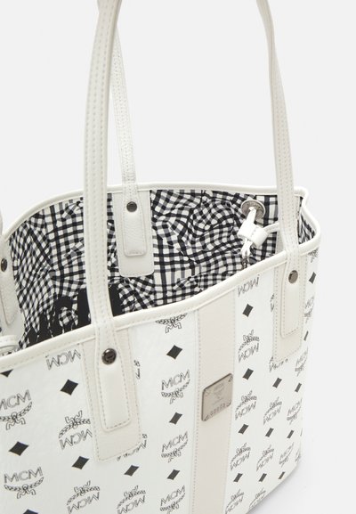MCM REVERSIBLE LIZ SHOPPER IN VISETOS - Maisiņveida soma - white