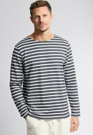 MANCHES LONGUES - RUSTIQUE - T-shirt à manches longues - graphite blanc