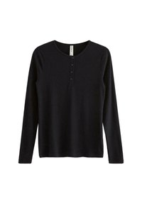 LONG SLEEVE - Pyžamový top - black