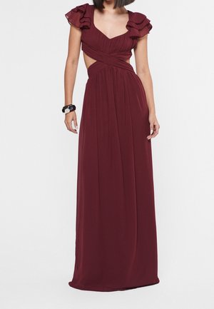 Vestito lungo - dark red