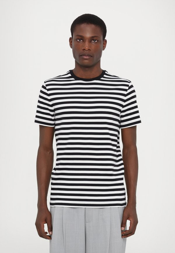 SLEEK CREW STRIPE - Print T-shirt