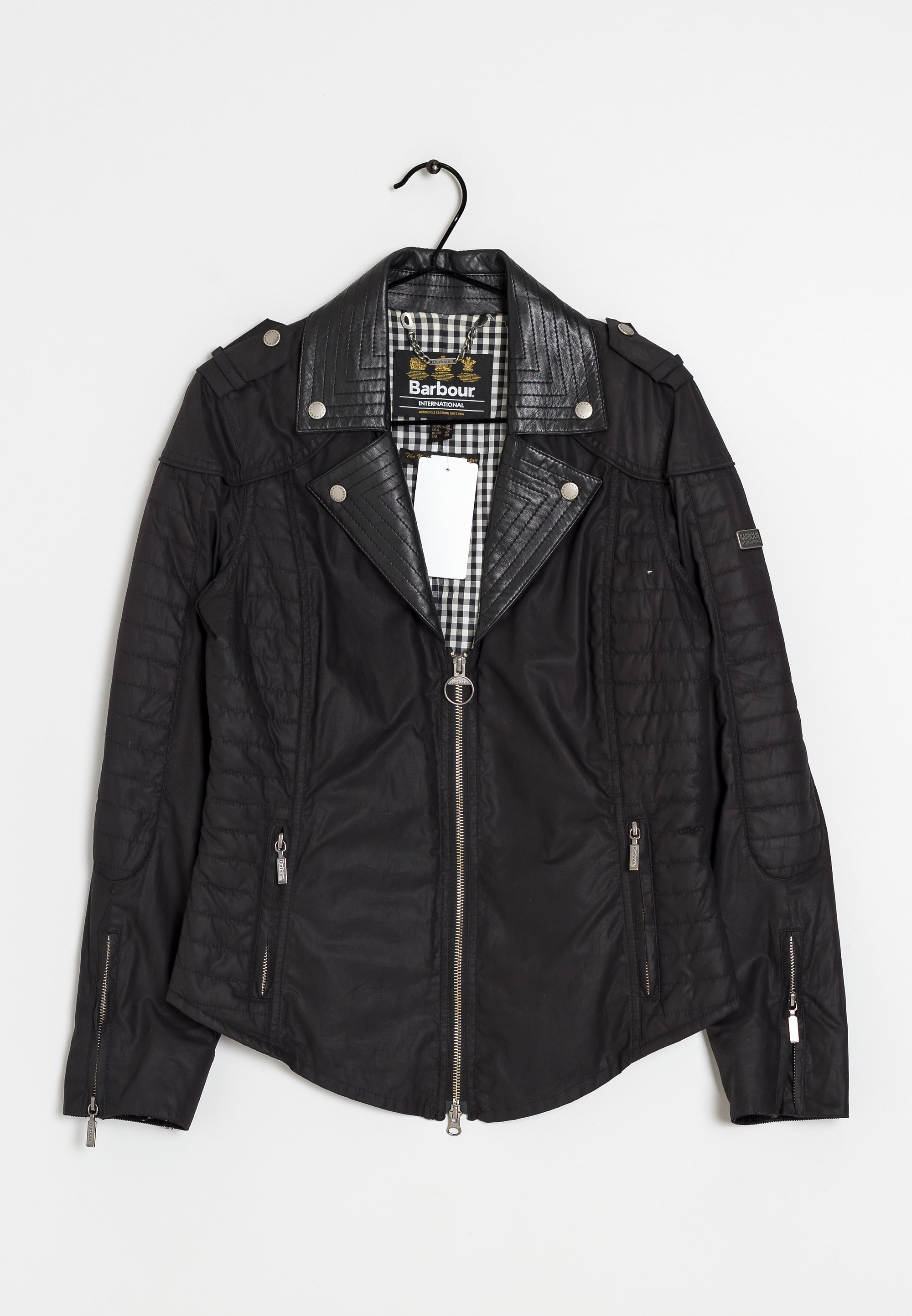 Barbour Leather jacket black (Pre-owned)