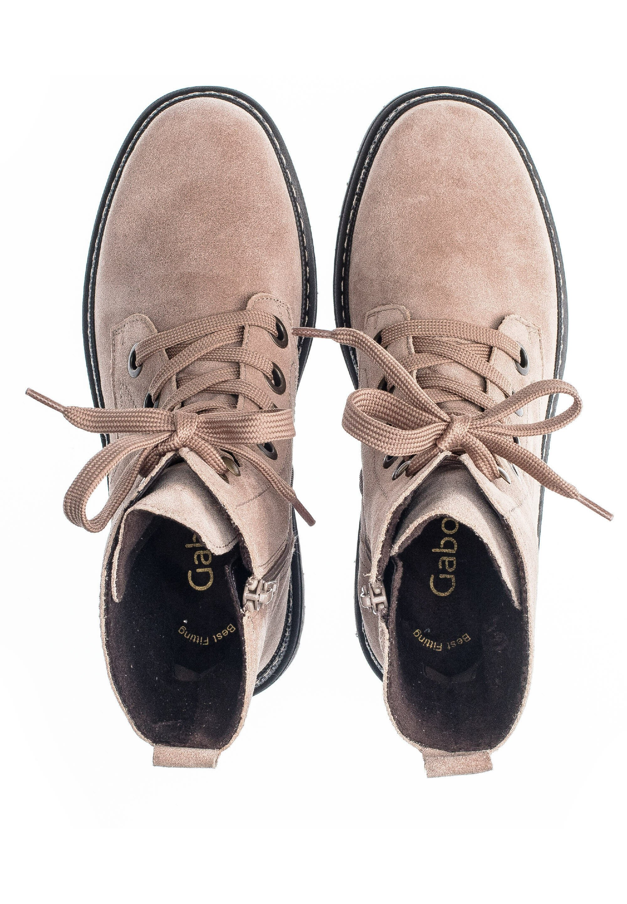 Beige dames veterboot | Gabor 72.736.34 | Vijfvinkel