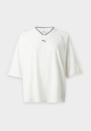 Puma, OVERSIZED SHORT SLEEVE - Βασικό μπλουζάκι - warm white